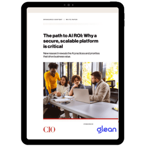 The path to AI ROI: Why asecure, scalable platformis critical
