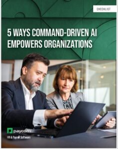 5 Ways Command-driven AI Empowers Organizations